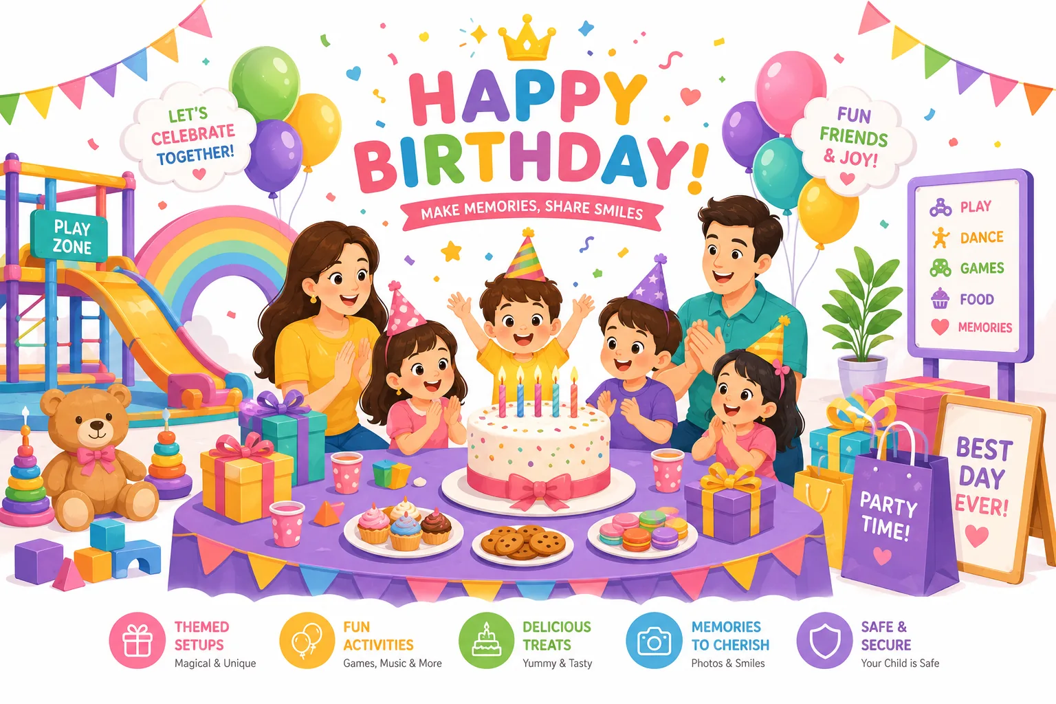 Birthday Party Celebrations at Phulwari
